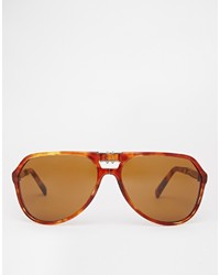 Мужские коричневые солнцезащитные очки от Dolce & Gabbana