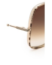 Женские коричневые солнцезащитные очки от Dita