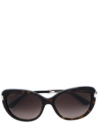 Женские коричневые солнцезащитные очки от Bulgari