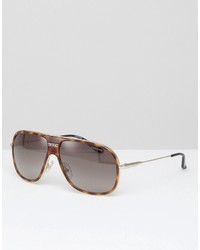 Мужские коричневые солнцезащитные очки от Carrera