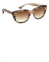 Женские коричневые солнцезащитные очки от Cat Eye