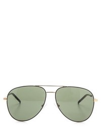 Женские коричневые солнцезащитные очки от Saint Laurent