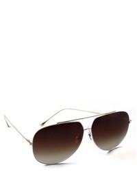 Женские коричневые солнцезащитные очки от Dita