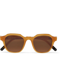 Мужские коричневые солнцезащитные очки от Dick Moby