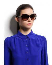 Женские коричневые солнцезащитные очки от Dolce&amp;Gabbana