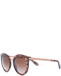 Женские коричневые солнцезащитные очки