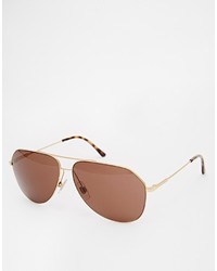 Мужские коричневые солнцезащитные очки от Dolce & Gabbana