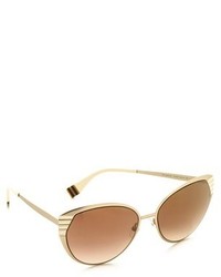 Женские коричневые солнцезащитные очки от Fendi
