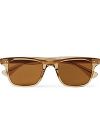 Мужские коричневые солнцезащитные очки от Garrett Leight California Optical