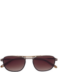 Женские коричневые солнцезащитные очки от Garrett Leight