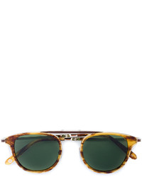 Мужские коричневые солнцезащитные очки от Garrett Leight