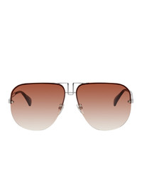 Мужские коричневые солнцезащитные очки от Givenchy