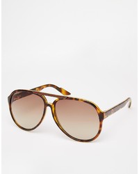 Мужские коричневые солнцезащитные очки от Gucci