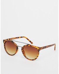 Мужские коричневые солнцезащитные очки от Jeepers Peepers