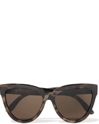 Женские коричневые солнцезащитные очки от Le Specs