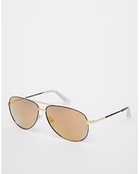 Мужские коричневые солнцезащитные очки от Marc by Marc Jacobs