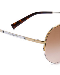 Женские коричневые солнцезащитные очки от Michael Kors