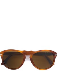 Женские коричневые солнцезащитные очки от Persol