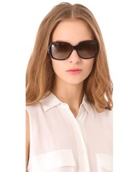 Женские коричневые солнцезащитные очки от Tory Burch