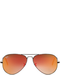 Мужские коричневые солнцезащитные очки от Ray-Ban