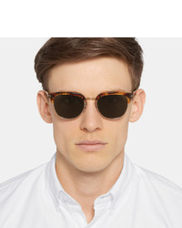 Мужские коричневые солнцезащитные очки от Persol