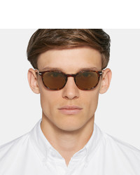 Мужские коричневые солнцезащитные очки от Persol