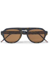 Мужские коричневые солнцезащитные очки от Thom Browne