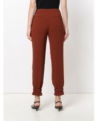 Женские коричневые спортивные штаны от Sonia Rykiel