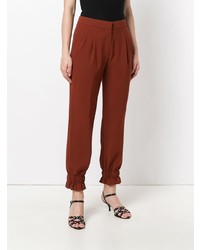 Женские коричневые спортивные штаны от Sonia Rykiel