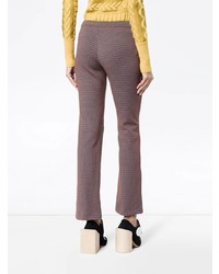 Женские коричневые спортивные штаны от Marni