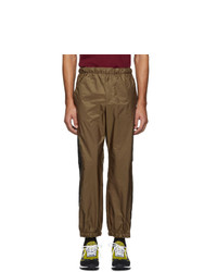 Мужские коричневые спортивные штаны от Prada