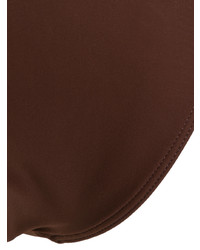 Коричневые трусики бикини от Matteau