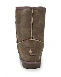 Коричневые угги от Canadians