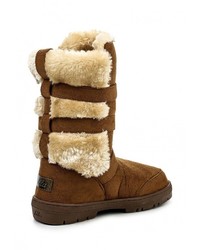 Коричневые угги от Ella