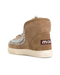 Коричневые угги от Mou