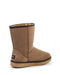 Коричневые угги от Gioia