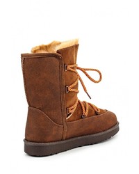 Коричневые угги от Kylie