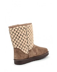 Коричневые угги от Kylie