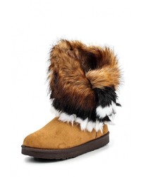 Коричневые угги от Kylie