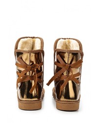 Коричневые угги от LOST INK