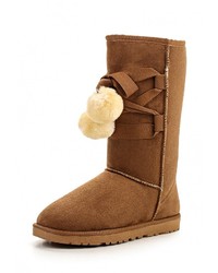 Коричневые угги от LOST INK