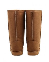 Коричневые угги от LOST INK