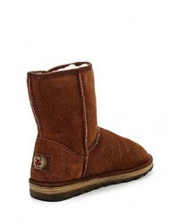 Коричневые угги от Marco Tozzi