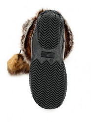 Коричневые угги от Pink Frost