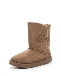 Коричневые угги от PTPT