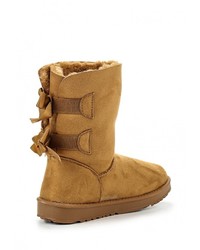 Коричневые угги от Queen Vivi