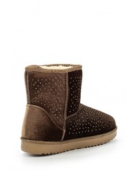 Коричневые угги от Via Giulia