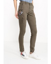 Коричневые узкие брюки от Brave Soul