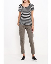 Коричневые узкие брюки от Fornarina