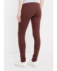 Коричневые узкие брюки от Modis